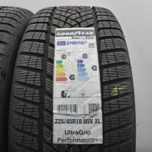 3. Opony 225/45 R18 4x GOODYEAR 95V XL UltraGrip Performance + Zimowe RunFlat 2022 Jak Nowe Nieużywane