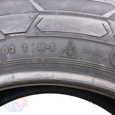 3. Opony 195/65 R16C 4x CONTINENTAL 104/102T VanContact Winter Zimowe 2021 Jak Nowe Nieużywane