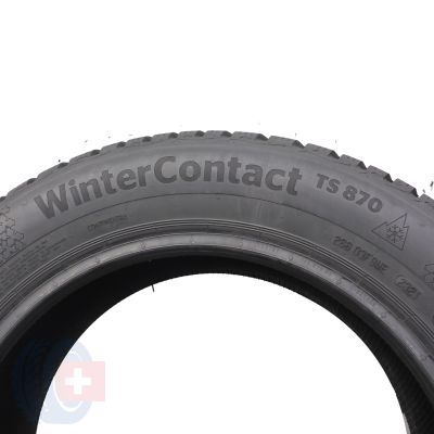 6. Opony 205/55 R16 2x CONTINENTAL 91H WinterContact TS870 Zimowe 2021 8-8,2mm