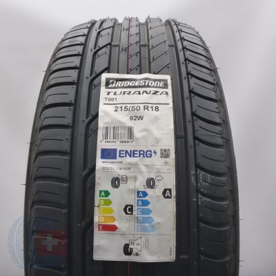 Opona 215/50 R18 1x BRIDGESTONE 92W Turanza T001 Letnia 2022  Opona 215/50 R18 1x BRIDGESTONE 92W Turanza T001 Letnia 2022
