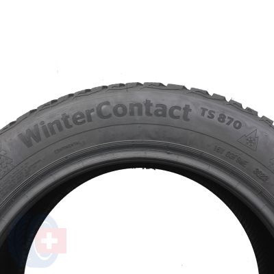 7. Opony 205/55 R16 2x CONTINENTAL 91H WinterContact TS870 Zimowe 2023 7mm