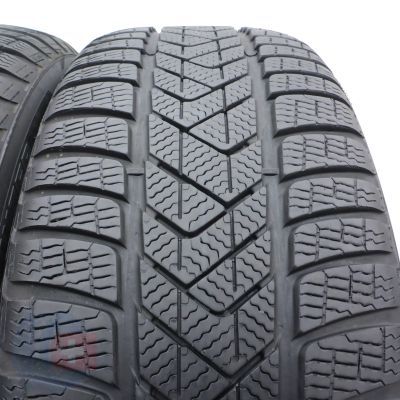 2. 4 x PIRELLI 245/50 R19 105V XL Sottozero 3 Winter Run Flat BMW Zima 2018 6,5mm