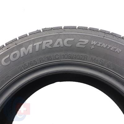 5. Opony 215/65 R16C 4x VREDESTEIN 109/107R Comtrac 2 Winter+ Jak Nowe