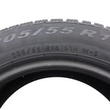 3. Opona 205/55 R16 1x PIRELLI 91H SnowControl Winter 210 serie 3 zimowa 7,2mm 2018 Jak Nowa