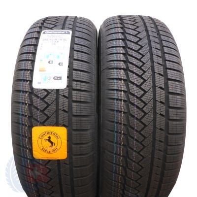 Opony 255/60 R19 2x CONTINENTAL 113V XL WinterContact TS 850P SUV Zimowe 2016 Nieużywane