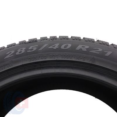 4. 2 x PIRELLI 285/40 R21 109V Winter 2 Scorpion Zima 2023 6,2-6,8mm