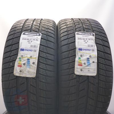 Opony 245/40 R18 2x BARUM 97V XL Polaris 5 Zimowe 2022