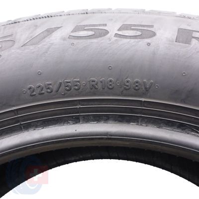 4. Opony 225/55 R18 2x PIRELLI 98V Powergy Letnie 2023 5,7mm