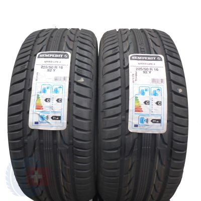 2 x SEMPERIT 225/50 R16 92Y Speed-Life 2 Lato 2020 Jak Nowe Nieużywane