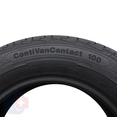 6. 4 x CONTINENTAL 215/65 R16C 109/107T ContiVanContact 100 Lato 7,8-9mm 2016