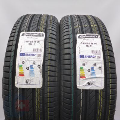4. Opony 215/65 R16 4x CONTINENTAL 98H UltraContact Letnie 2023 Nieużywane  4. Opony 215/65 R16 4x CONTINENTAL 98H UltraContact Letnie 2023 Nieużywane
