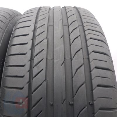 3. Opony 225/50 R18 2x CONTINENTAL 95W ContiSportContact 5 RFT  Letnie 2020 6,5 i 6,8mm