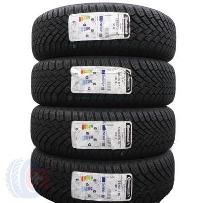 Opony 185/60 R16 4x CONTINENTAL 86H WinterContact TS860 Zimowe 2021 Jak Nowe Nieużywane