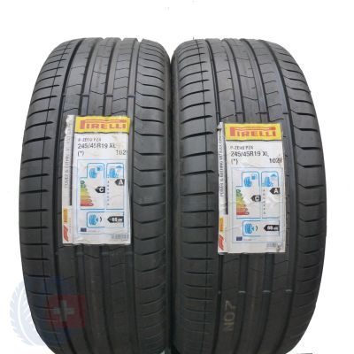 2 x PIRELLI 245/45 R19 102Y P Zero PZ4 BMW Lato 2020 Jak Nowe Nieużywane