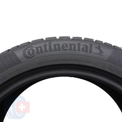 4. Opony 245/45 R18 2x CONTINENTAL 100V XL WinterContact TS 850 P MOE BMW Zimowe 2022 7mm