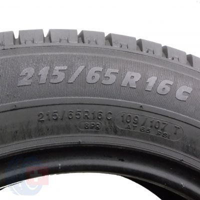 6. 4 x MICHELIN 215/65 R16C 109/107T Agilis Lato DOT15 6-8mm