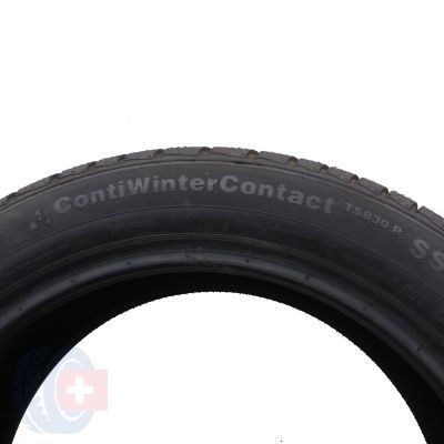 6. 1 x CONTINENTAL 225/50 R18 99V XL RunFlat ContiWinterContact Ts830P Zima 2013 Nieużywana