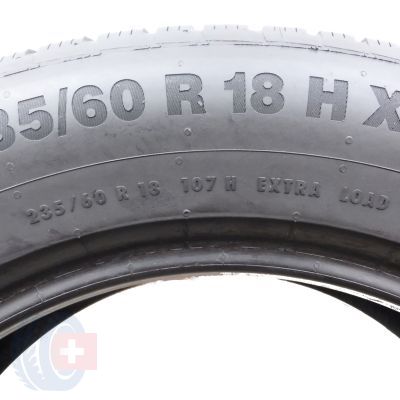 7. Opony 235/60 R18 4x CONTINENTAL 107H XL WinterContact TS 850 P SUV Zimowe 2015/16 7mm 