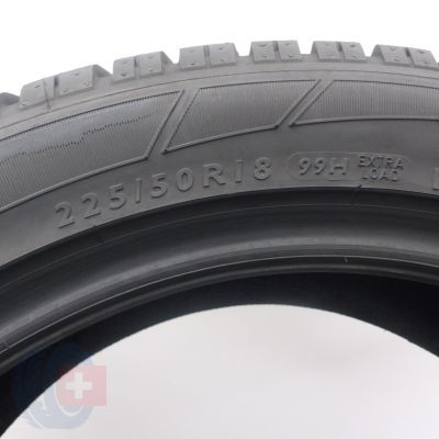 8. Opony 225/50 R18 2x DUNLOP 99XL SP Winter Sport D3 A0 Zimowe 2022 8-8,2mm
