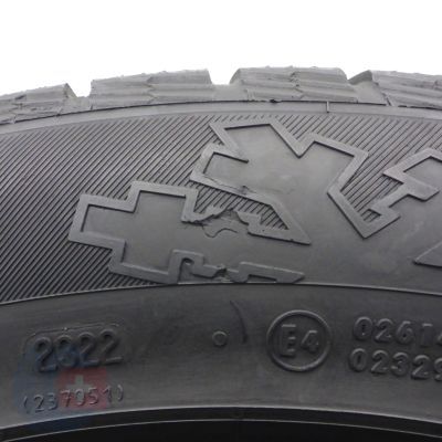 7. 2 x CONTINENTAL 235/55 R19 101H CrossContact Winter Zima 7-7,5mm 2022