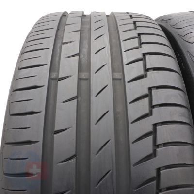 2. Opony 235/40 R19 2x CONTINENTAL 96W XL PremiumContact 6 Letnie 2019, 2021 6,5mm