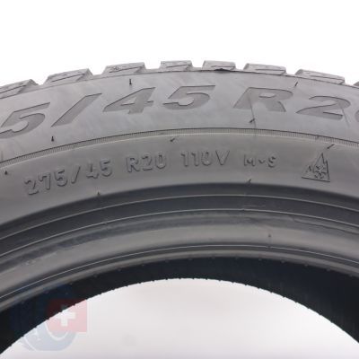 5. Opony 275/45 R20 2x PIRELLI 110V XL Scorpion Winter RunFlat BMW Zimowe 2023 6-6,8mm