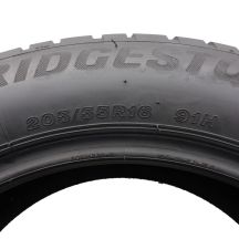 4. 2 x BRIDGESTONE 205/55 R16 91H Blizzak Lm001 RUN FLAT BMW Zima 2019 6,8mm