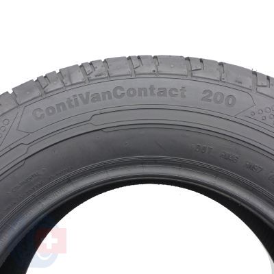 6. Opony 235/65 R16C 2x CONTINENTAL 115/113R ContiVanContact 200 Letnie 2020 Jak Nowe 8,2mm