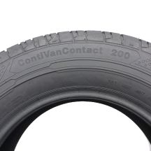 6. Opony 235/65 R16C 2x CONTINENTAL 115/113R ContiVanContact 200 Letnie 2020 Jak Nowe 8,2mm