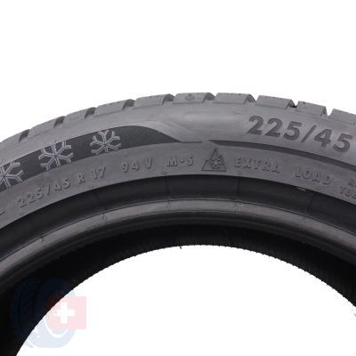 5. Opony 225/45 R17 2x ESA TECAR 94V XL SuperGrip Zimowe 2022 8,8mm