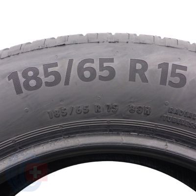 5. 4 x CONTINENTAL 185/65 R15 88H EcoContact 6 Lato 6mm 2023/24