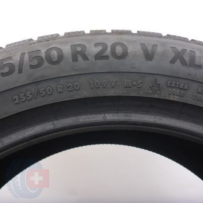6. Opony 255/50 R20 4x CONTINENTAL 109V XL WinterContact TS 870 P Zimowe 2024 Jak Nowe