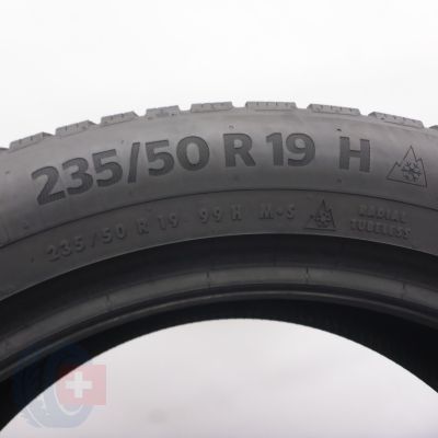 6. Opony 235/50 R19 2x CONTINENTAL 99H WinterContact Ts 870 P Zimowe 2023 6,5-6,8mm
