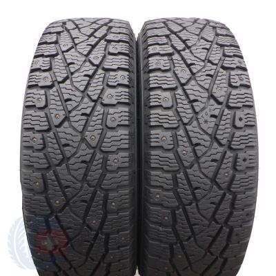 3. 4 x NOKIAN 195/70 15C 104/102R Hakkapeliitta C3 Kolce Zima 2021 8.2-8.8mm