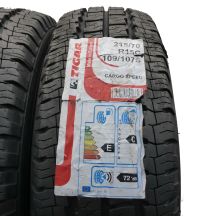 3. Opony 215/70 R15C 2x TIGAR 109/107S CargoSpeed Letnie 2020 Jak Nowe