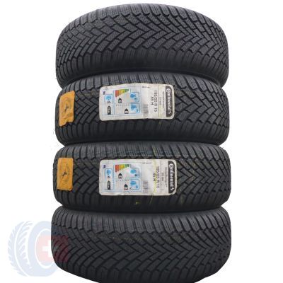 Opony 195/55 R15 4x CONTINENTAL 85H WinterContact TS860 Zimowe 2020 Jak Nowe Nieużywane 