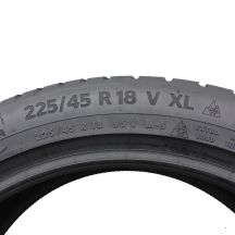 5. 4 x CONTINENTAL 225/45 R18 95V XL WinterContact TS870P Zima 2021 6-6,5mm