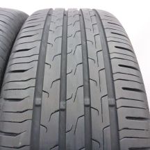 3. Opony 215/60 R17 2x CONTINENTAL 96H EcoContact 6 Letnie 2020, 2021 5,8-6mm