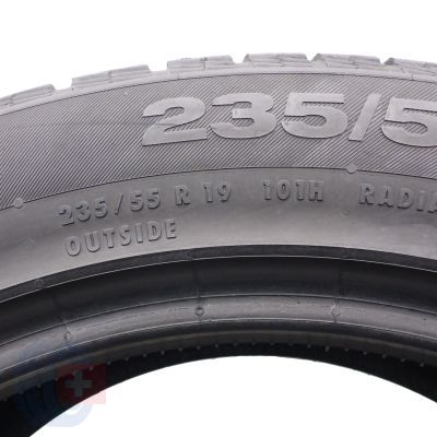 5. 2 x CONTINENTAL 235/55 R19 101H CrossContact Winter Zima 7-7,5mm 2022