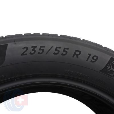 9. 4 x MICHELIN 235/55 R19 105V XL PilotAplin 5 SUV 2019/22/23 Zima 7-8mm