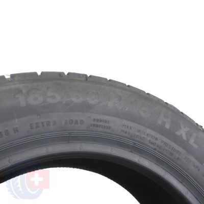 6. 2 x CONTINENTAL 185/60 R15 88H XL ContiEcoContact 5 Lato 2017 Jak Nowe