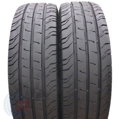 2 x CONTINENTAL 205/75 R16C 113/111R ContiVanContact 200 Lato 2021 8,5mm