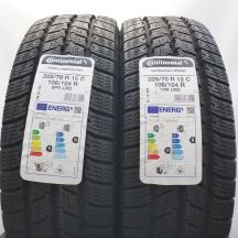 4. Opony 205/70 R15C 4x CONTINENTAL 106/104R VanContact Winter Zimowe 2021/22