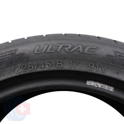 5. 2 x VREDESTEIN 225/45 R17 91Y Ultrac Lato 2021 5,5mm