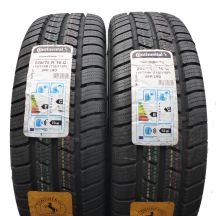 3. Opony 225/75 R16C 4x CONTINENTAL 116/114R VancoWinter 2 Zimowe 2020 Jak Nowe