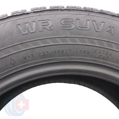 6. Opony 235/60 R17 4x NOKIAN 106H XL WR SUV 4 Zimowe 2021 7,8-8mm 