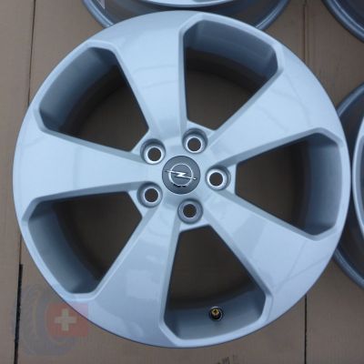 3. 4 x Alufelgi 17 Opel 5x105 7J Et38 Original czujniki Mokka Mokka-X Astra-J Jak Nowe