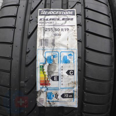 2. Opony 255/50 R19 2x BRIDGESTONE 103V Dueler H/P Sport Letnie 2016 Nieużywane