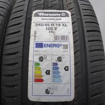 2. Opony 245/45 R19 2x BARUM 102Y XL Bravuris 5HM Letnie 2023 Nieużywane