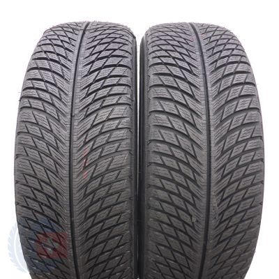 5. 4 x MICHELIN 225/60 R18 104H XL Pilot Alpin 5 SUV Zima 2019/21 Jak Nowe